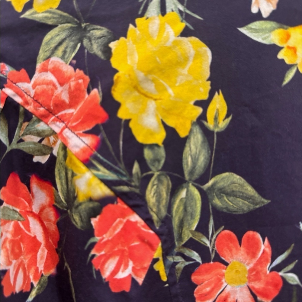 Marissa Webb Puff Sleeve Floral Crop Top size 6 $219 - Picture 6 of 6